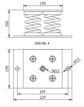 Виброфлекс-Спринг DSD-BL 4